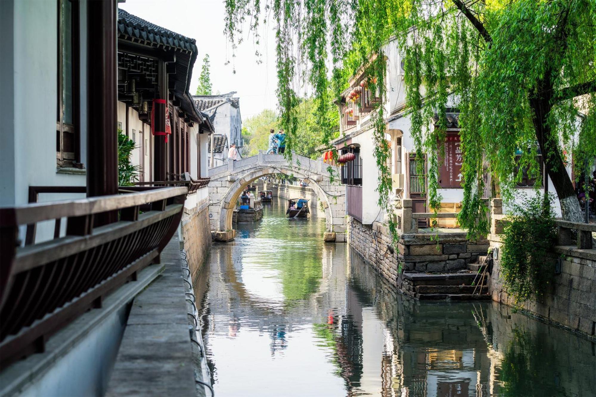 Hotel Crowne Plaza Suzhou By Ihg Exterior foto